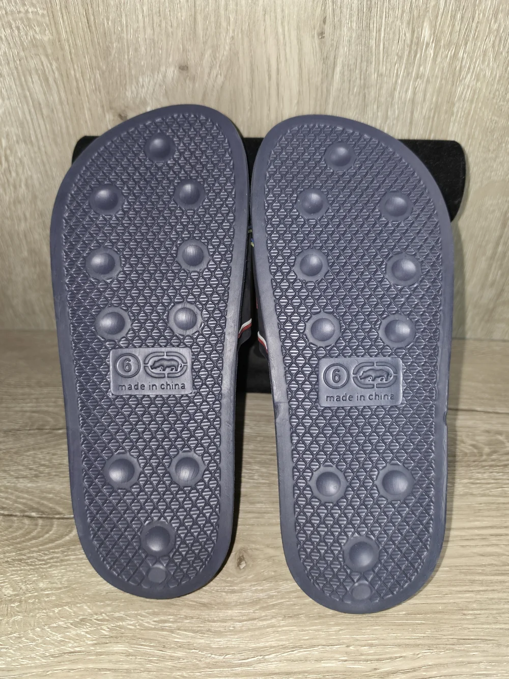 Ecko Unltd. Kids Navy Slides Multicolor Boys Size 6